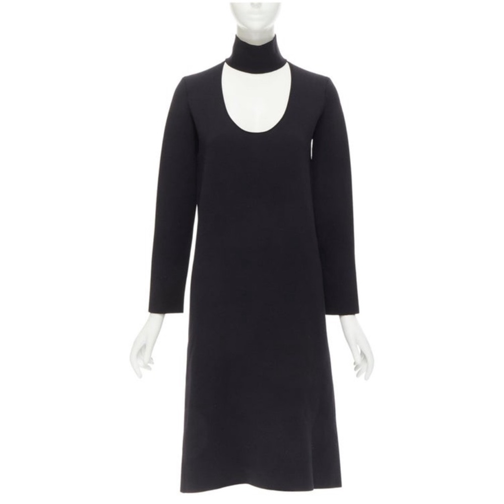 Bottega Veneta 2019 Runway Knit Collar Midi Dress